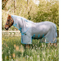 Cubre-moscas Horseware Amigo AmEco Bug Buster 0g Prata / azul céu