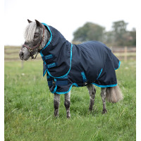 Cobertura shetland Amigo Hero 6 Ripstop Petite Plus 200g Horseware Marinho / azul elétrico Cobertura shetland Amigo Hero 6 Ripstop Petite Plus 200g Horseware Marinho / azul elétrico