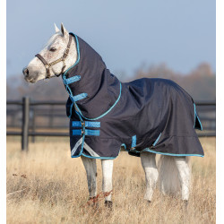 Cobertura Horseware Amigo Bravo 12 Plus Pônei com pescoceira 250g