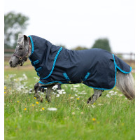 Cobertura shetland Amigo Hero 6 Ripstop Petite Plus 200g Horseware Marinho / azul elétrico Cobertura shetland Amigo Hero 6 Ripstop Petite Plus 200g Horseware Marinho / azul elétrico