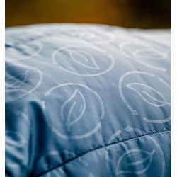Forro Horseware 400g Eco Sarcelle eco print / cinza Azul Forro Horseware 400g Eco Sarcelle eco print / cinza Azul