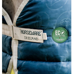 Forro Horseware 400g Eco Sarcelle eco print / cinza Azul Forro Horseware 400g Eco Sarcelle eco print / cinza Azul