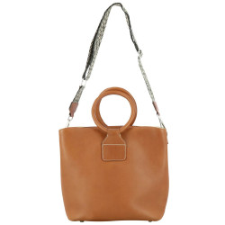 Bolsa Pénélope Emeline Conhaque Castanho Bolsa Pénélope Emeline Conhaque Castanho