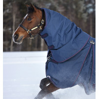 Pescoceira Horseware 150g para manta Rambo Optimo Marinho / bordô Azul Pescoceira Horseware 150g para manta Rambo Optimo Marinho / bordô Azul