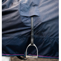 Capa para montar Horseware Rambo Mack in a Sack Marinho / bordô Azul