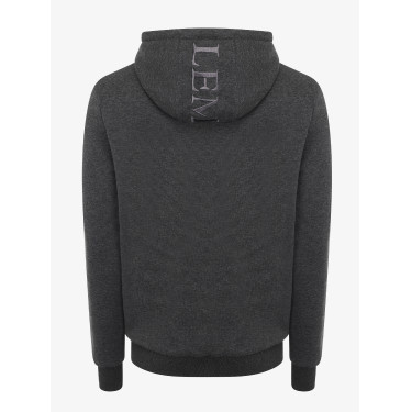 Casaco de moletom com capuz e zíper masculino LeMieux em lã polar Casaco de moletom com capuz e zíper masculino LeMieux em lã polar
