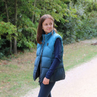 Colete sem mangas Equithème Lina feminino Turquesa Azul Colete sem mangas Equithème Lina feminino Turquesa Azul