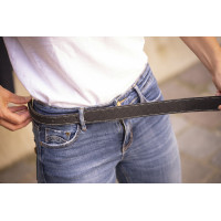 Cinto Pénélope assinatura couro perfurado Preto Cinto Pénélope assinatura couro perfurado Preto