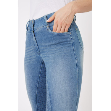 Culote integral de silicone cintura alta Kaia feminino Horze Culote integral de silicone cintura alta Kaia feminino Horze