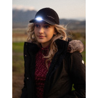 Boné com Lanterna LED LeMieux Preto Boné com Lanterna LED LeMieux Preto