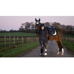 LeMieux Suede Dressage Square Reflective Azul-marinho LeMieux Suede Dressage Square Reflective Azul-marinho