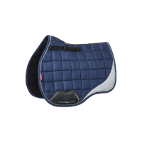 Tapete LeMieux Reflective Suede Misto GP Square Azul-marinho Tapete LeMieux Reflective Suede Misto GP Square Azul-marinho