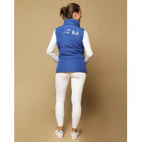 Colete acolchoado sem mangas GEM Stella Azul royal