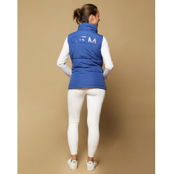 Colete acolchoado sem mangas GEM Stella Azul royal