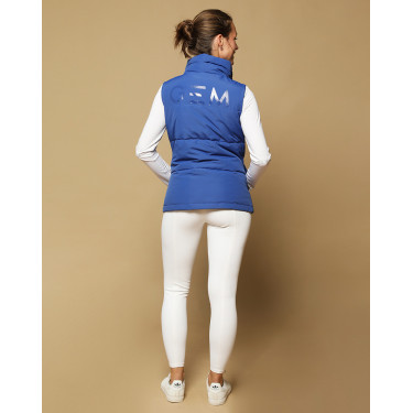 Colete acolchoado sem mangas GEM Stella Azul royal