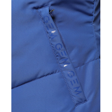 Colete acolchoado sem mangas GEM Stella Azul royal