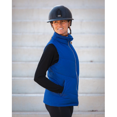 Colete acolchoado sem mangas GEM Stella Azul royal