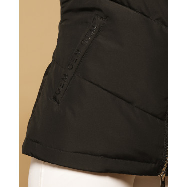 Colete acolchoado sem mangas GEM Stella Preto