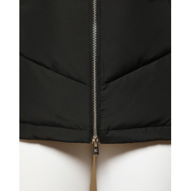 Colete acolchoado sem mangas GEM Stella Preto