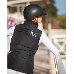 Colete acolchoado sem mangas GEM Stella Preto