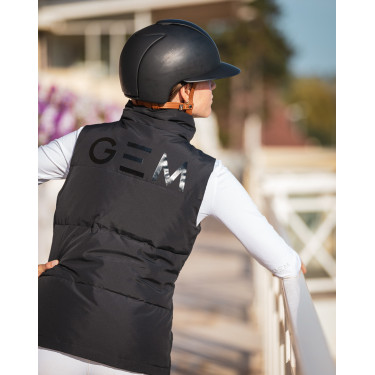 Colete acolchoado sem mangas GEM Stella Preto