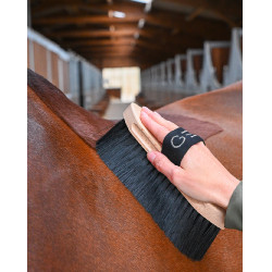 Escova GEM cerdas longas Preto