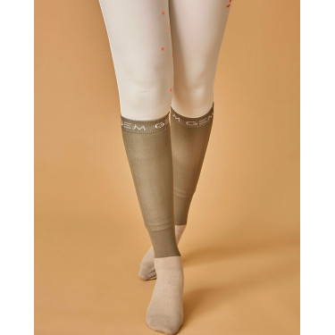 Meias GEM Love Caqui Kaki