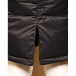 Casaco acolchoado longo GEM Tower Azul-marinho