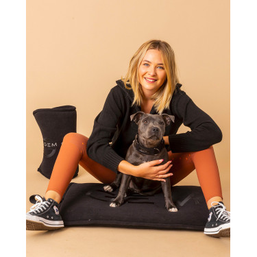 Tapete para cão GEM 60 x 80 cm Preto