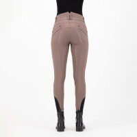 Calça de equitação HV Polo Ellen Cintura Alta FullGrip Azul-marinho
