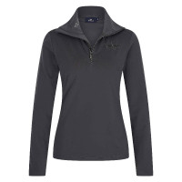 Top tech HV Polo Darlene Cinza Zinco Bege