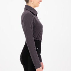 Top tech HV Polo Darlene Cinza Zinco Bege Top tech HV Polo Darlene Cinza Zinco Bege
