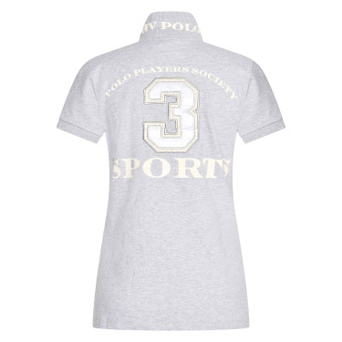 Polo Favoritas EQ HV Polo Cinza mesclado Cinzento