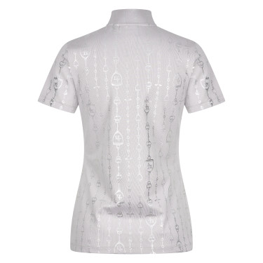 Top de mangas curtas HV Polo Jolie Cinza pérola Cinzento