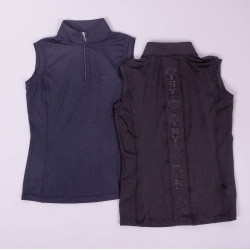 Top sem mangas HV Polo Maggie Preto