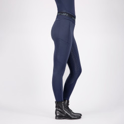 Legging de equitação Euro-Star Ares FullGrip Noite Azul-marinho Legging de equitação Euro-Star Ares FullGrip Noite Azul-marinho