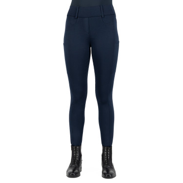 Legging de equitação Easy Rider Rihanna FullGrip Azul-marinho