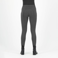 Calça de equitação Easy Rider Joy FullGrip Íman Cinzento