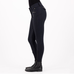 Calça de equitação Easy Rider Amore FullGrip Preto