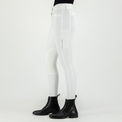 Calça de equitação Euro-Star Arielle Competition Grip Connect Knee Branco Calça de equitação Euro-Star Arielle Competition Grip Connect Knee Branco