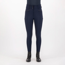 Calça de equitação Euro-Star Arielle Cintura Alta Grip Connect Full