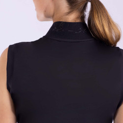 Top Euro-Star Ramona sem mangas Preto