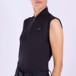 Top Euro-Star Ramona sem mangas Preto