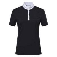 Polo de competição Euro-Star Estrella Preto Polo de competição Euro-Star Estrella Preto