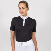 Polo de competição Euro-Star Estrella Preto Polo de competição Euro-Star Estrella Preto