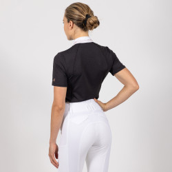 Polo de competição Euro-Star Estrella Preto Polo de competição Euro-Star Estrella Preto