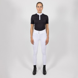 Polo de competição Euro-Star Estrella Preto Polo de competição Euro-Star Estrella Preto
