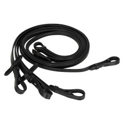 Rendas duplas Imperial Riding de couro simples