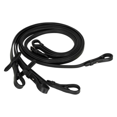 Rendas duplas Imperial Riding de couro simples