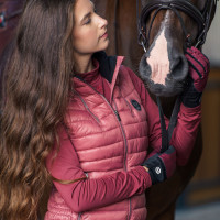 Colete acolchoado sem mangas Imperial Riding City Sparks Rosa escuro Colete acolchoado sem mangas Imperial Riding City Sparks Rosa escuro